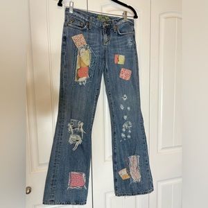 Miss Me Y2K Vintage Patchwork Jeans 🩷👖